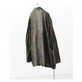 工厂气质老钱风铜氨丝西装女上衣系带中式春装宽松休闲长袖外套薄