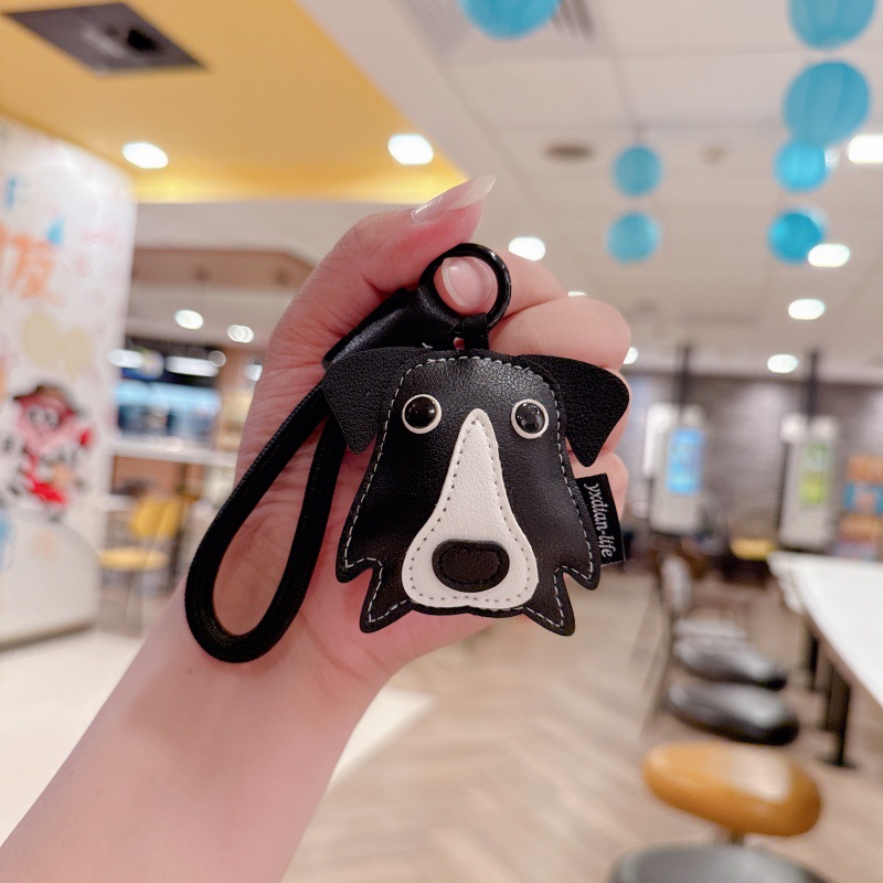 가죽 강아지-보더 콜리