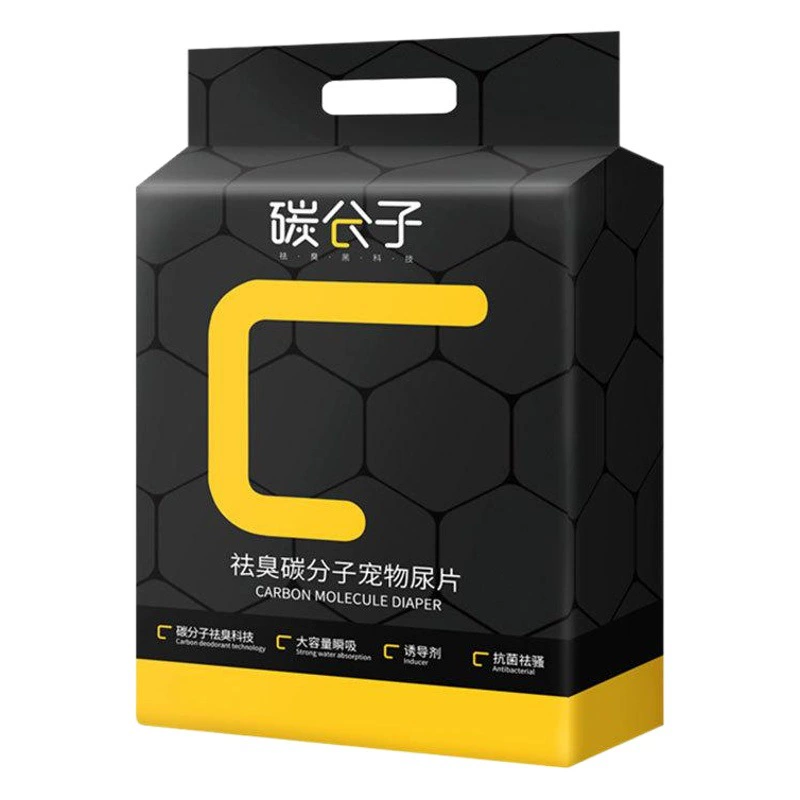 Подгузник для собак с углеродной молекулой Подгузник для домашних кошек Утолщенный дезодорант Подгузник Гигиенический абсорбент Утолщенные подгузники