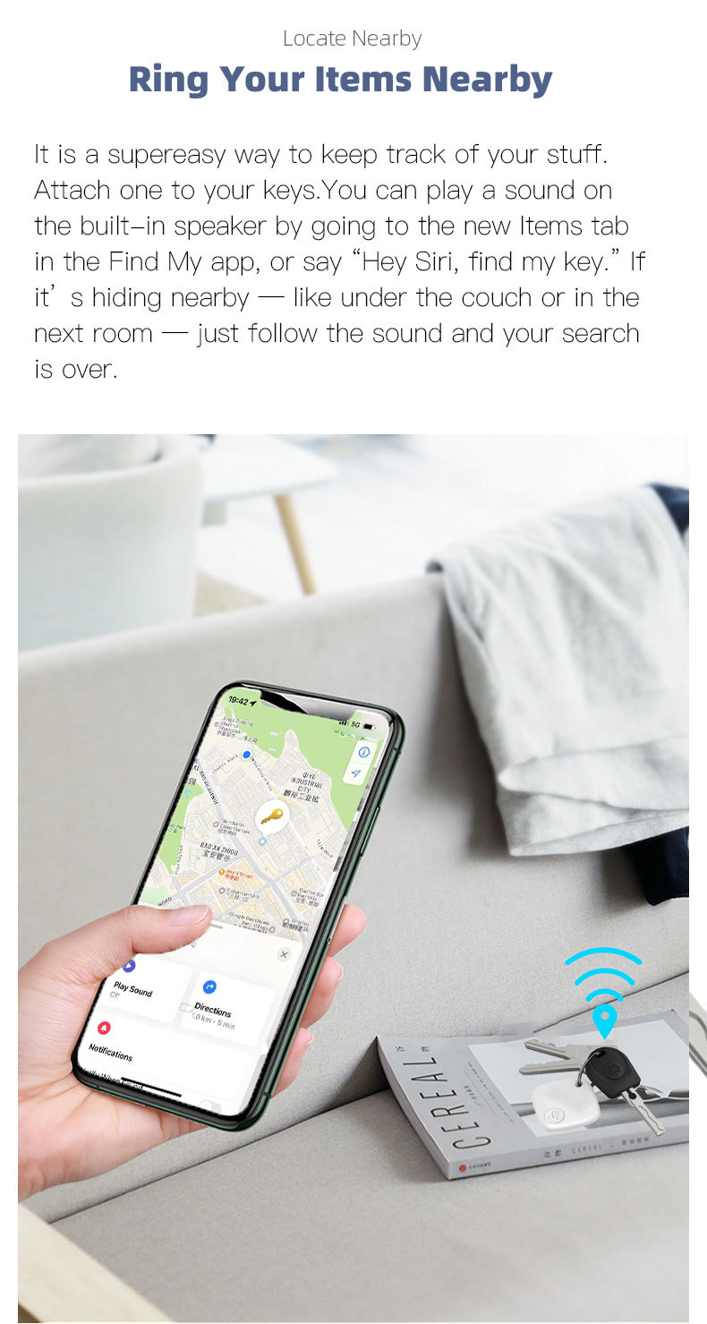 FindMy Bluetooth Tracker for iOS Keychain