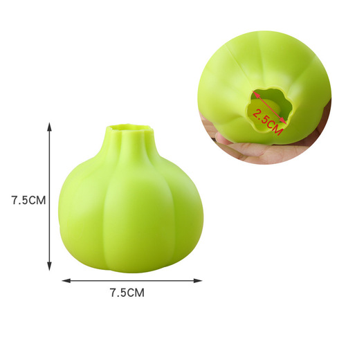 Cross-border Silicone Garlic Peeler Creative Kitchen Gadgets Manual Garlic Peeler Tools Peeling Garlic Peeler
