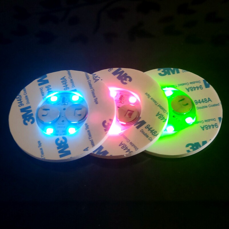 Glow Coaster Creative Cocktail Cup Sticker Bar Flash Wine Coaster Electronic Kongming Lamp Coaster Cool Glow Coaster Creative Cocktail Cup Sticker Bar Flash Wine Coaster Electronic Kongming Lamp Coaster Cool
