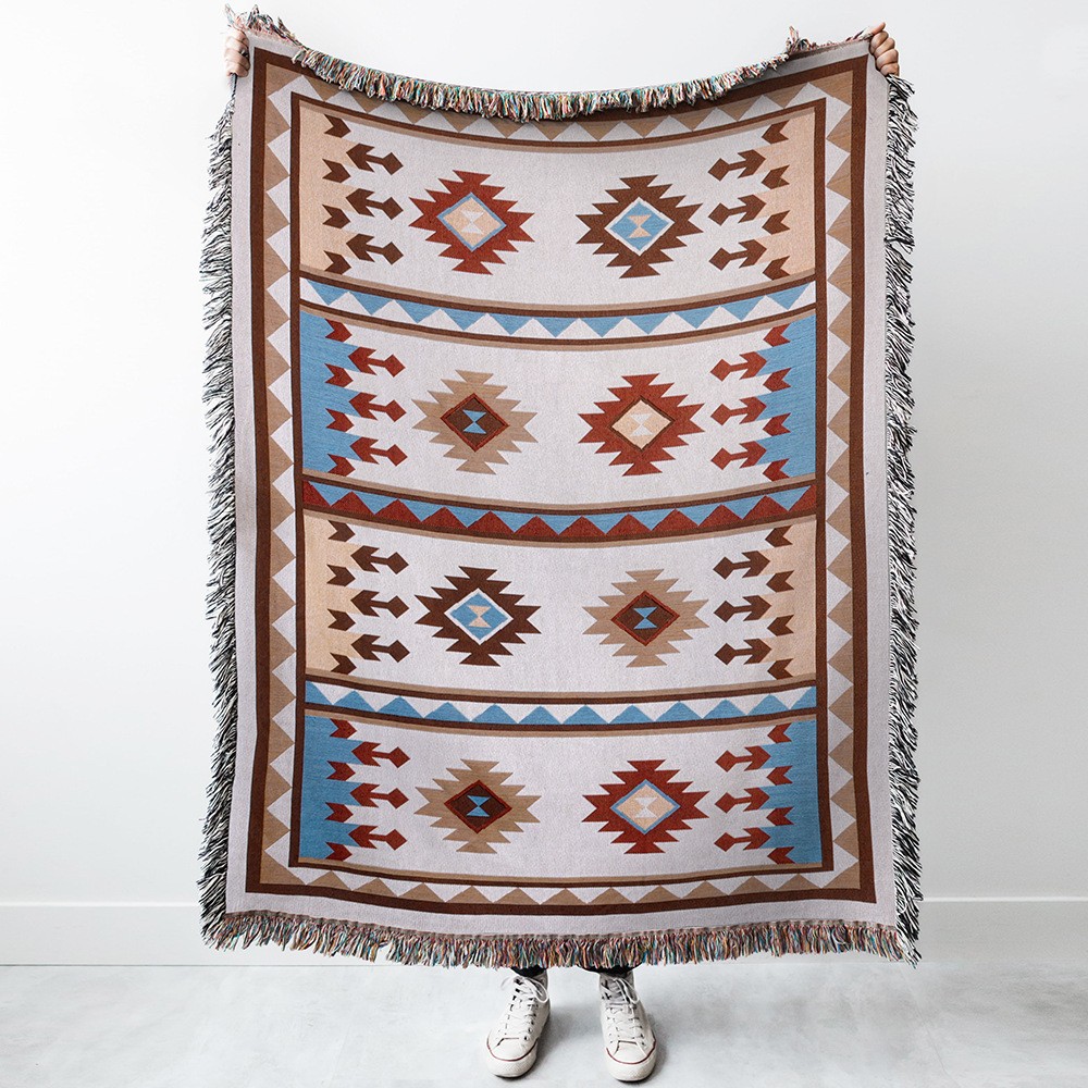 대외 무역 오리지널 주문 국경 간 미국 국가 순면 소파 타월 전체 커버 소파 쿠션 라인 담요 침대 머리 덮개