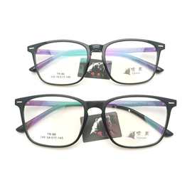 【小额批发】新款TR90时尚韩版镜框黑色大框近视眼镜架54-17高42