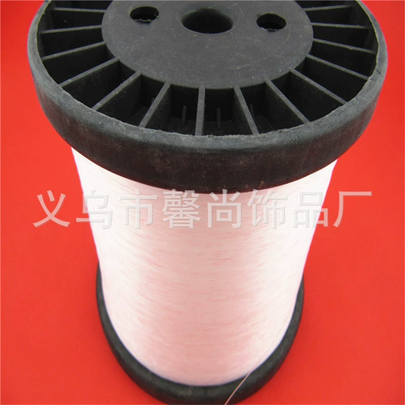 Прозрачная белая Рыбная нить неэластичная Рыбная нить леска для бисероплетения ювелирные аксессуары Одежда Аксессуары для багажа прямые продажи с фабрики