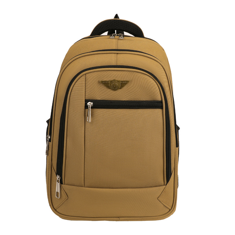 Cross-border men's business backpack, outdoor travel casual men's laptop bag, stylish student schoolbag