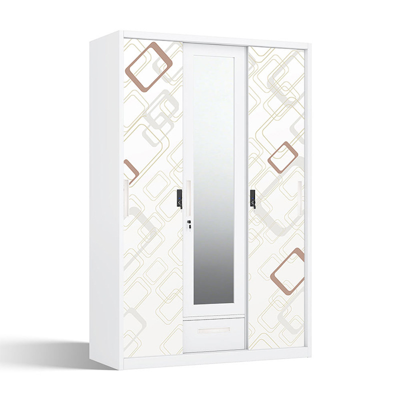 Amazon Hot Steel Printing Wardrobe Ward