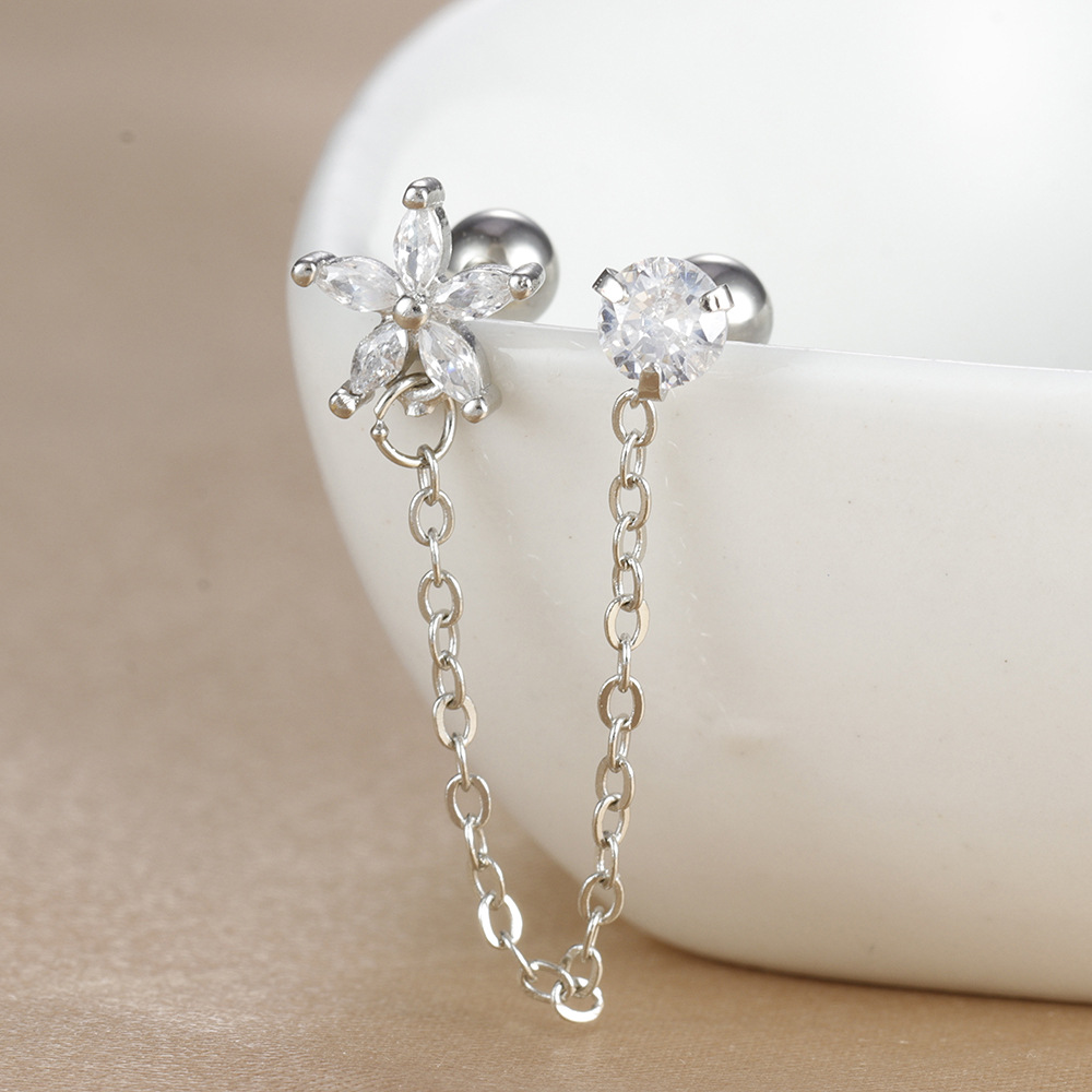 4g Weight straight barbell Piercing needle type spike Piercing ball type Pearl, Zircon Inlay Material Ear Studs Classification Ear Cartilage Rings & Studs Piercing Type 1 Piece Quantity Daily Occasion 304 Stainless Steel, Copper Material Heart Shape, Butterfly Pattern Women's Gender Inlay Design Shiny, IG Style Style 1 Piece Ear Cartilage Rings & Studs IG Style Shiny Heart Shape Butterfly 304 Stainless Steel Copper Inlay Pearl Zircon Ear Cartilage Rings & Studs 27