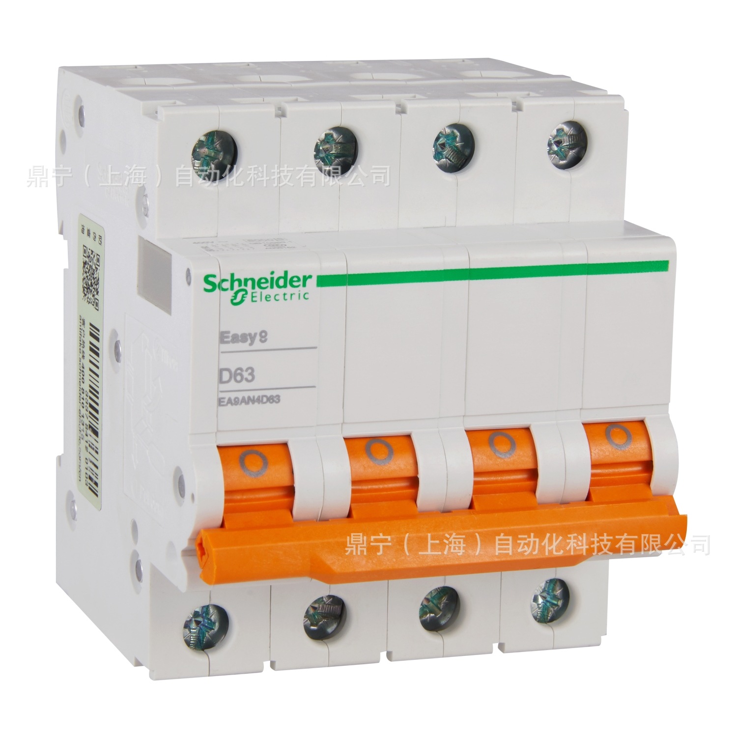 EA9AN4D63  Schneider EA9AN 小型断路器 4P D63A