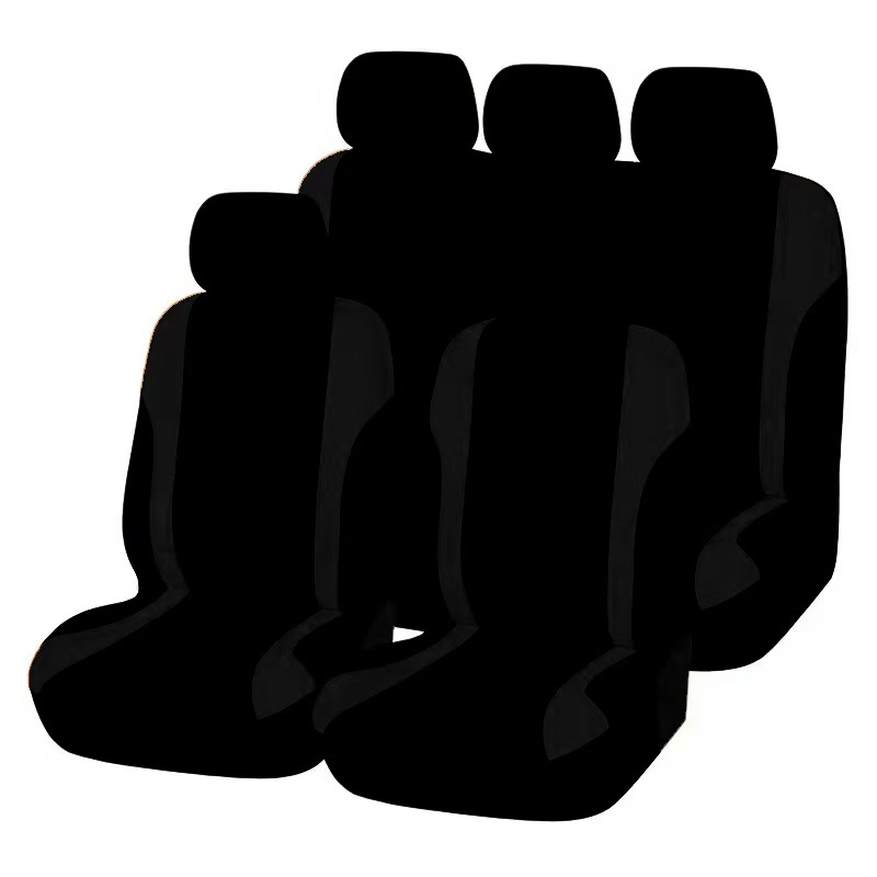 Universal Car Seat Cover for Mexico, South America, and North America with Cross-Border Vertical Stripes and Waistline, Four-Season Model Seat Cover Temu