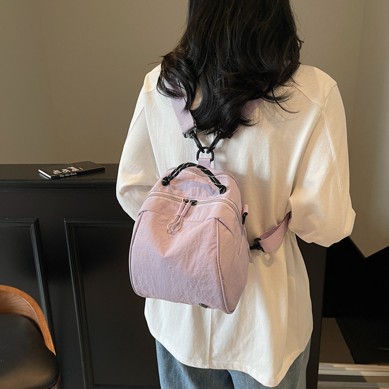 Lightweight Waterproof Women's Double Shoulder Shell Bag Versatile_voghion.com