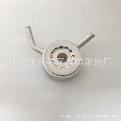 Engine oil cooler car radiator