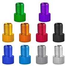 法嘴转美嘴 死飞CNC自行车铝合金法转美转换嘴 气嘴转换嘴转接头