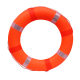 Marine foam life buoy orange cloth large buoyancy swimming ring adult children water swimming rescue floating ring