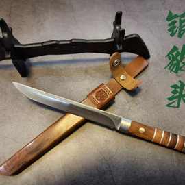 新款吃肉小刀收藏水果刀超锋利手把肉手工锻打便携随身去骨合法刀