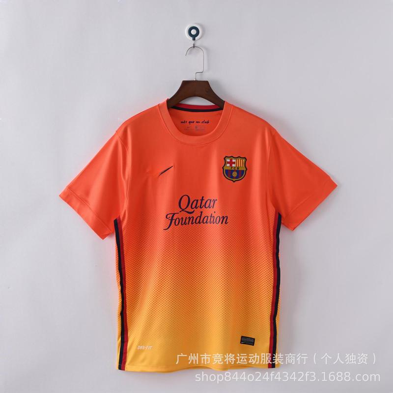 复古巴萨球衣10号梅西11号内马尔经典球衣巴塞罗那球衣全系可印号|undefined