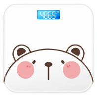 Báscula de grasa corporal para pérdida de peso Bluetooth inteligente y precisa medición de peso grasa carga corporal mujer hogar pequeña báscula electrónica