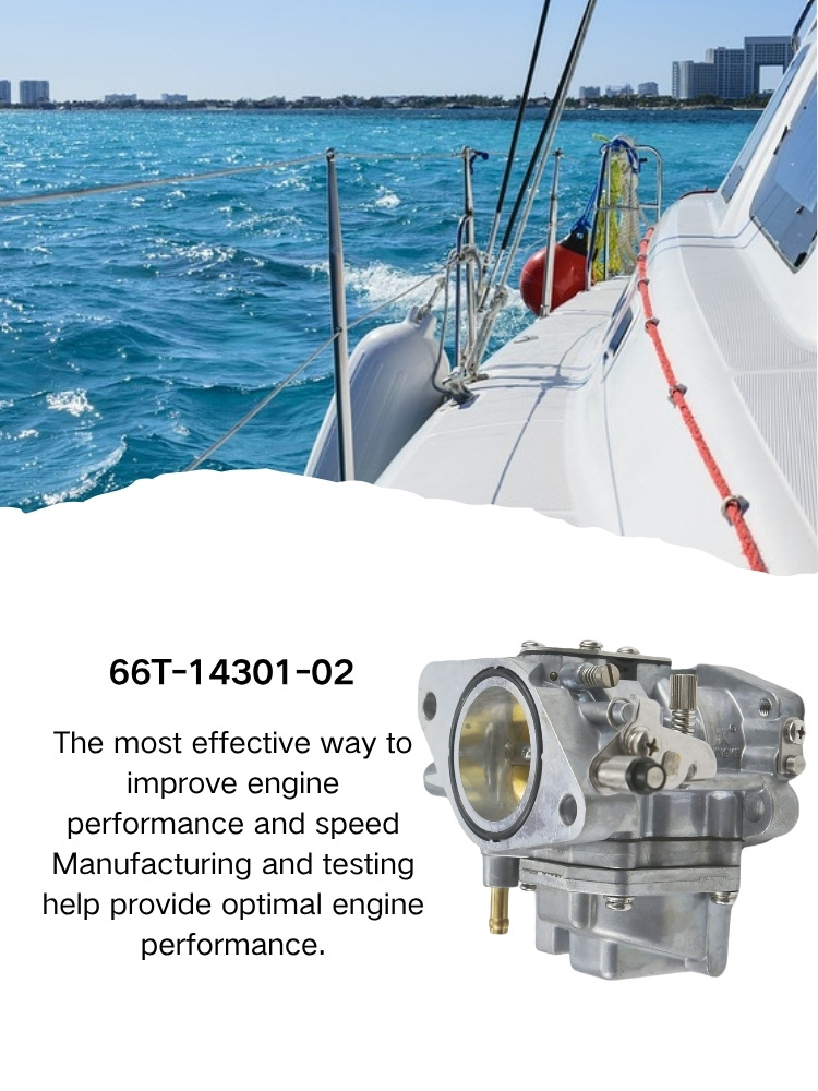 66t-14301-02 Outboard Motor Carburetor Y40 Is Suitable for Original Yamaha Two-Stroke E40X 40Hp