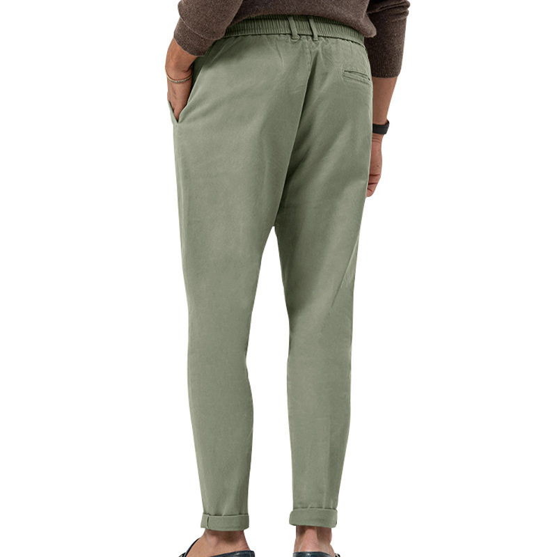 Pantalones casuales versátiles y de moda para hombre primavera/verano 2024_voghion.com