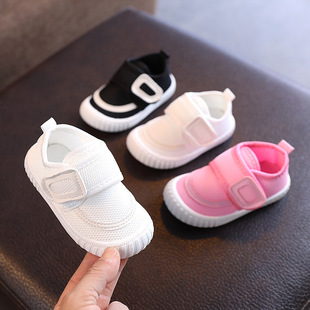 2021 children's shoes Girls baby shoes toddler soft bottom baby shoes boys breathable mesh toddler shoes 0-2 years old direct supply