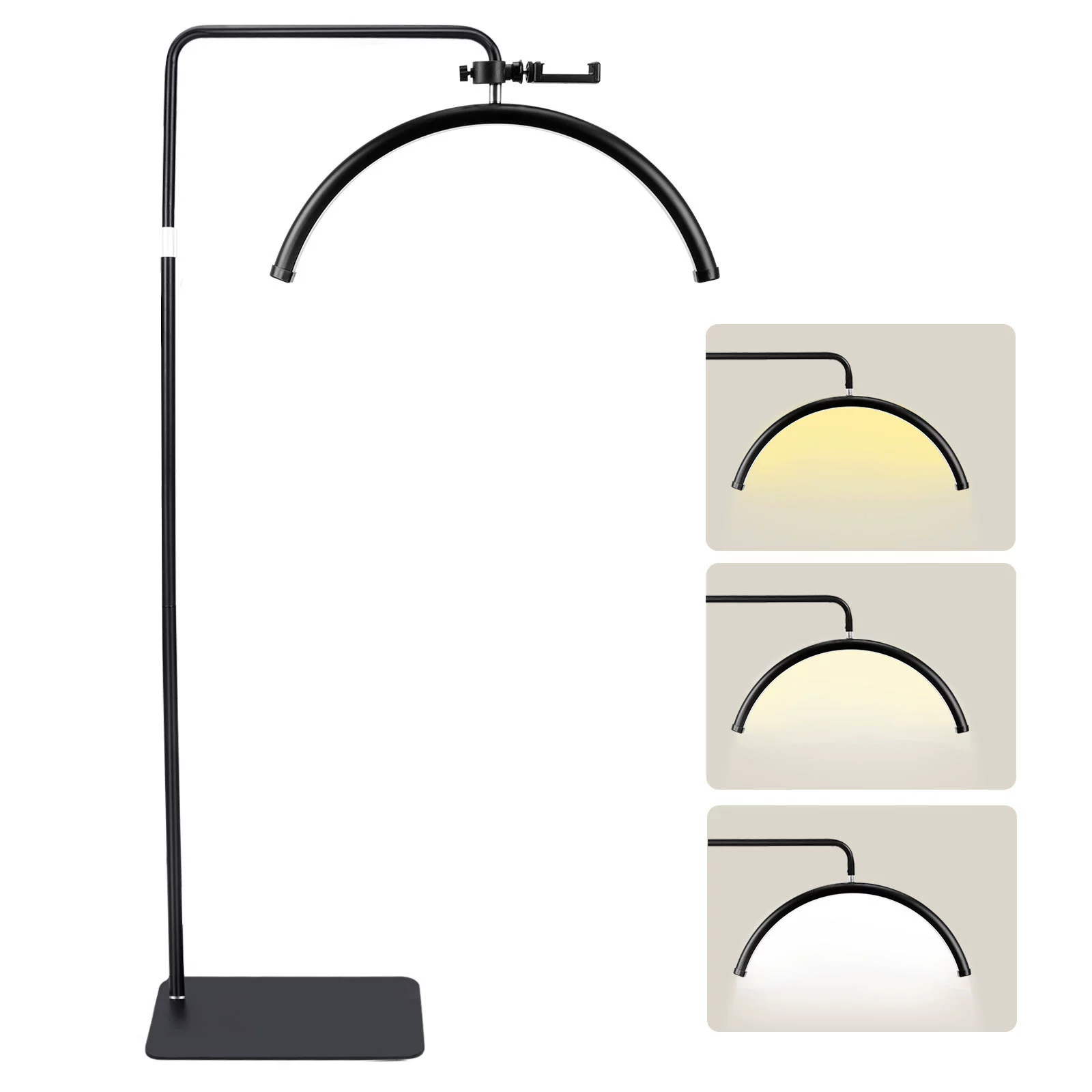 Floor modern fill light for manicure for eyelashes, eyes protection