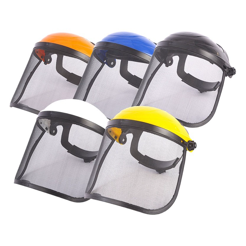 Фабрика Желтая верхняя Органическая маска ПВХ алюминиевая окантовка высокой температуры носить прозрачный сварочный полированный защитный экран