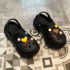 3.5CM 스몰 러브 [블랙] 크록스