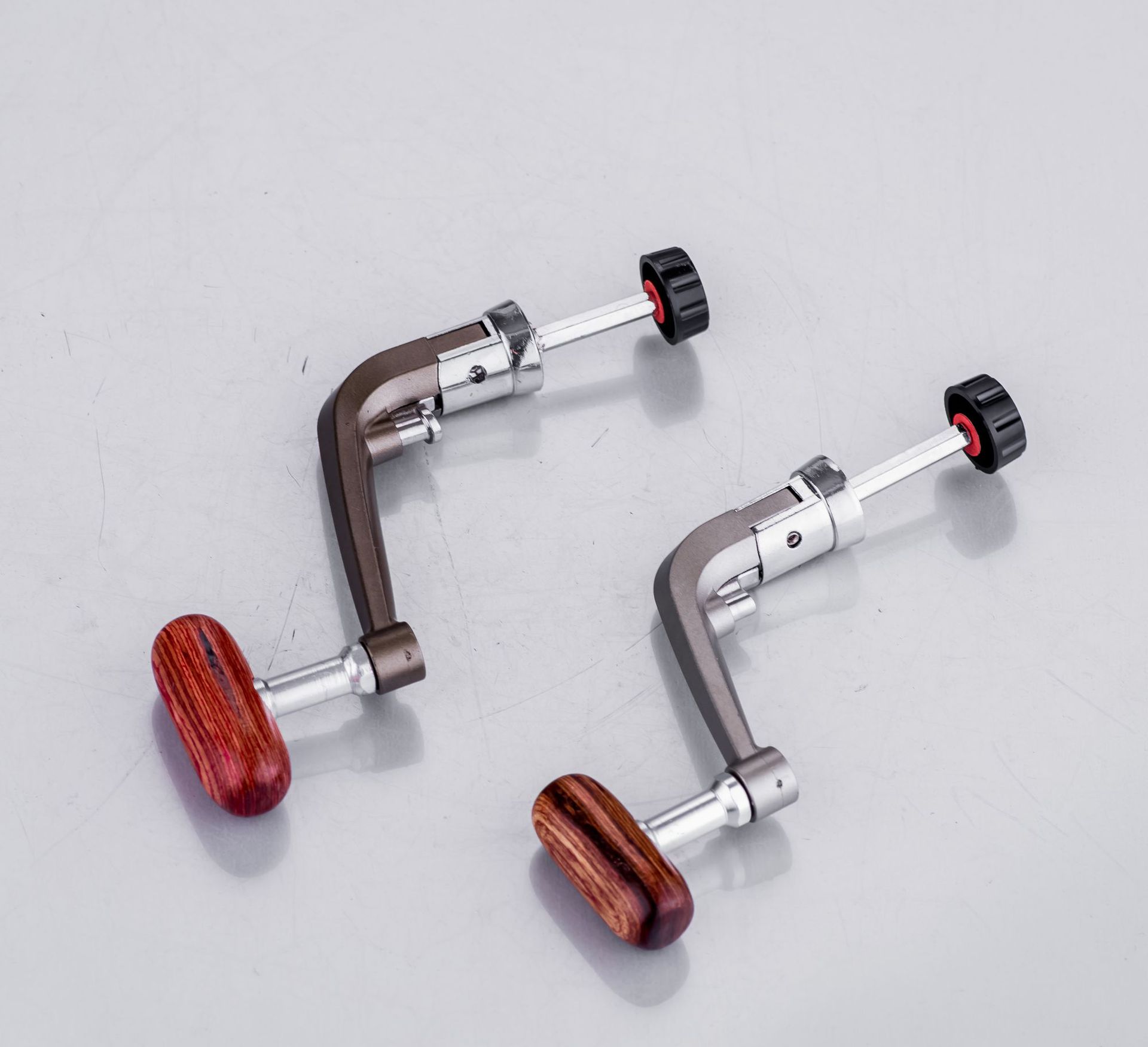 Rueda de pesca de metal plegable manivela mar Polo rueda manivela rueda de pesca balancín accesorios de brazo giratorio rueda manivela