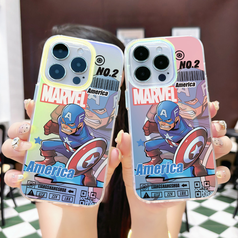 Magsafe Magnetic Chameleon Suitable for Iphone17Promax Mobile Phone Case 1615121311Imd Spider-Man