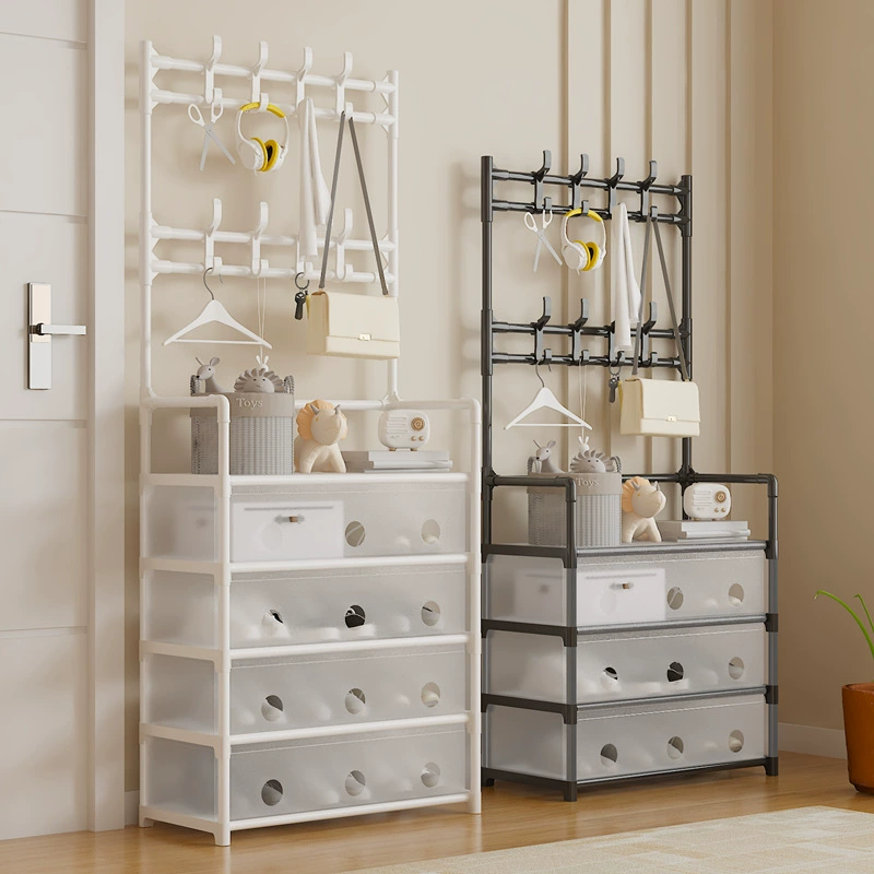 Новая пылезащитная полка для обуви и головных уборов, полка для обуви в прихожей, многослойный шкаф для хранения обуви в арендованной комнате в общежитии