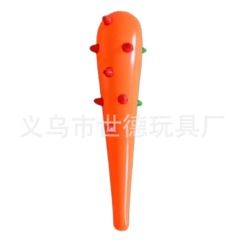 大型カラー狼牙棒空気入り棒槌PVC大型狼牙棒黒色ハンマー児童空気入り玩具|undefined