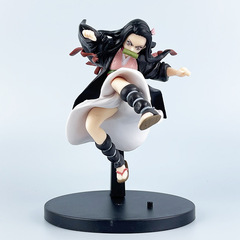Anime wholesale Demon Slayer Katanagatari Nezuko figure battle version plush model bag-in-box