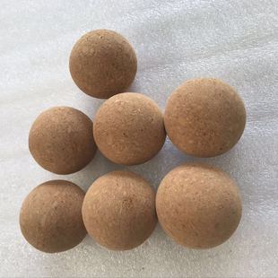 Sealed glass jar scented tea dried fruit moisture-proof storage synthetic cork ball pine match diameter 61mm cork ball stopper