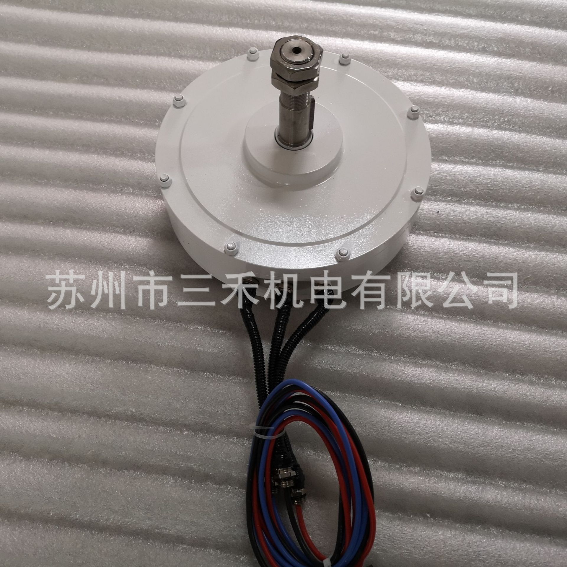 200W 200rpm无铁心盘式永磁风力发电机 垂直轴  风光互补  小型