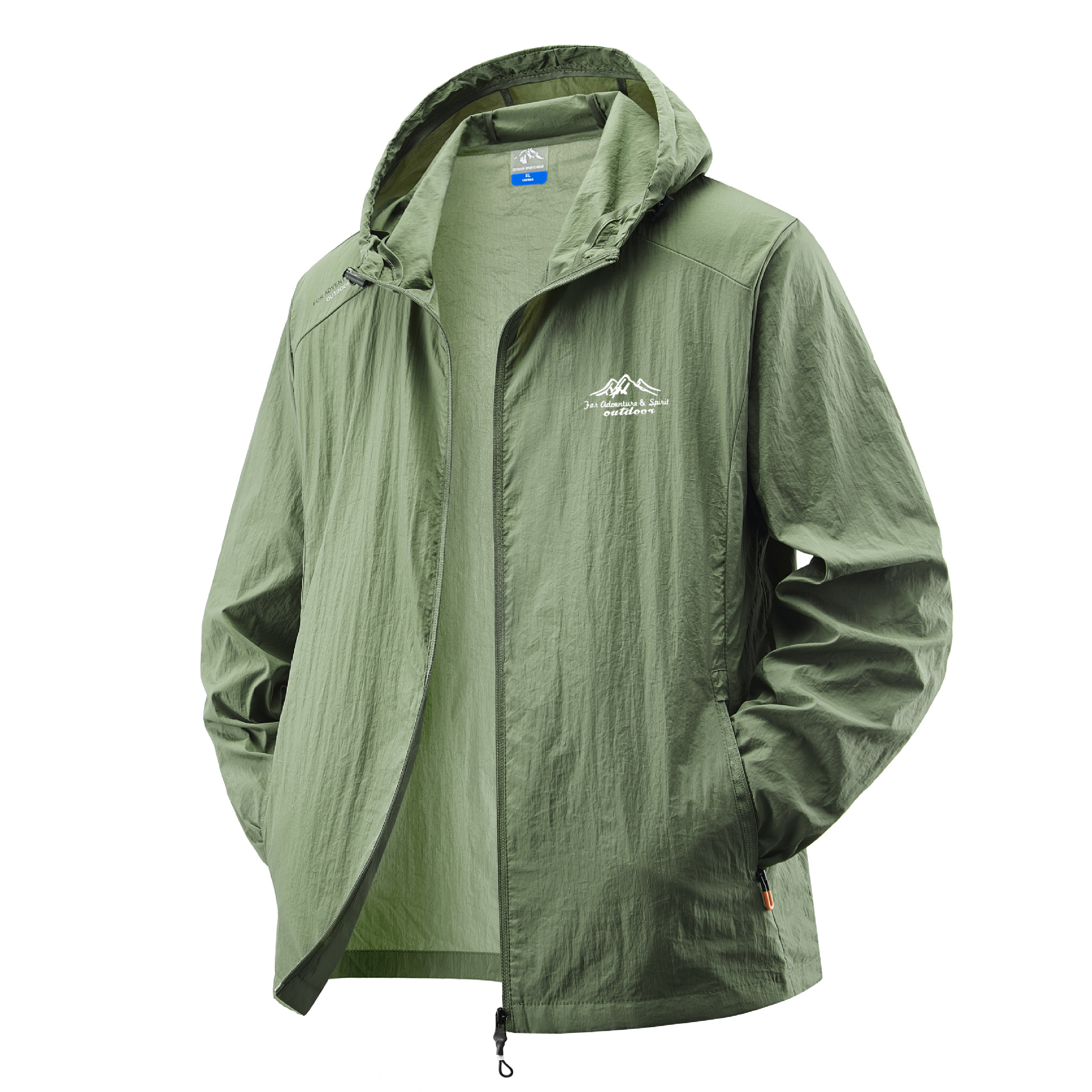 El puesto principal empuja spot 2025 ropa de protección solar para hombres chaqueta de verano piel fina ligera transpirable y protección UV pesca