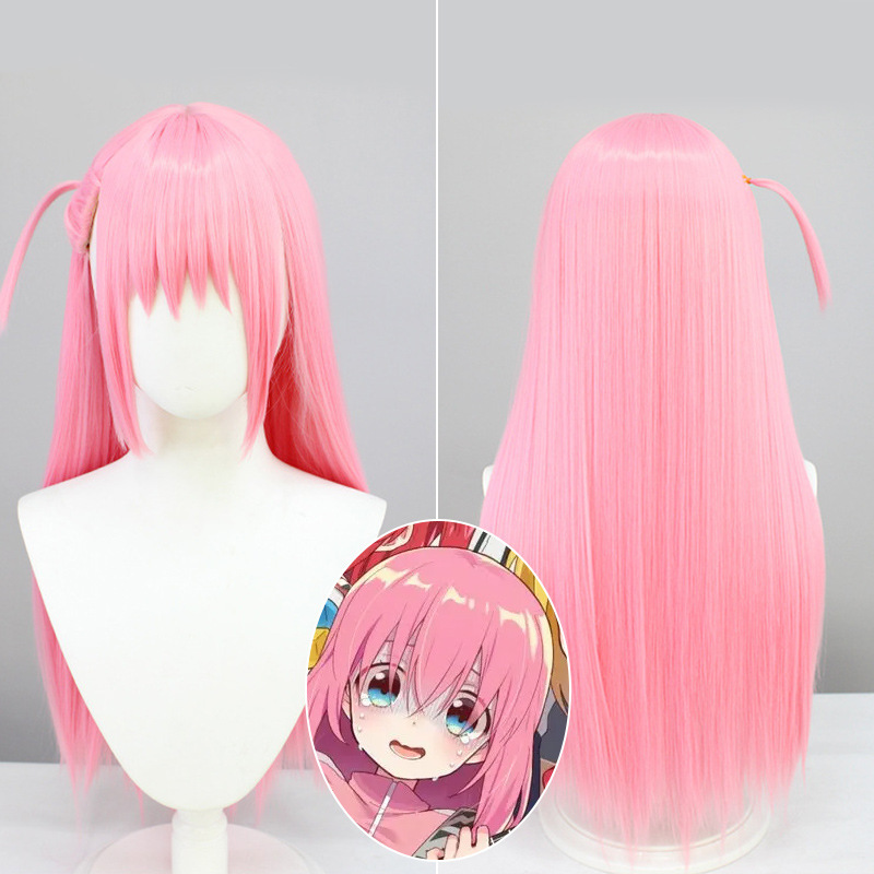孤独摇滚cos 山田涼 喜多ゆうだい 後藤一里 虹夏 ウィッグ サイドブレイド 高温ファイバー ロングヘア|undefined