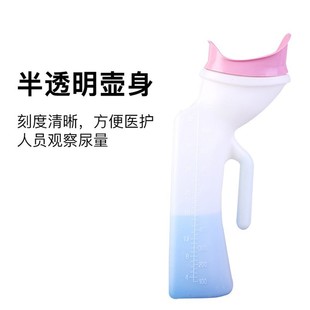 Bedpan for Men and Women, Soft-Mouth Urinal for Bedridden Care, Urinal for Elderly, Female-Specific Urinal for the Elderly
