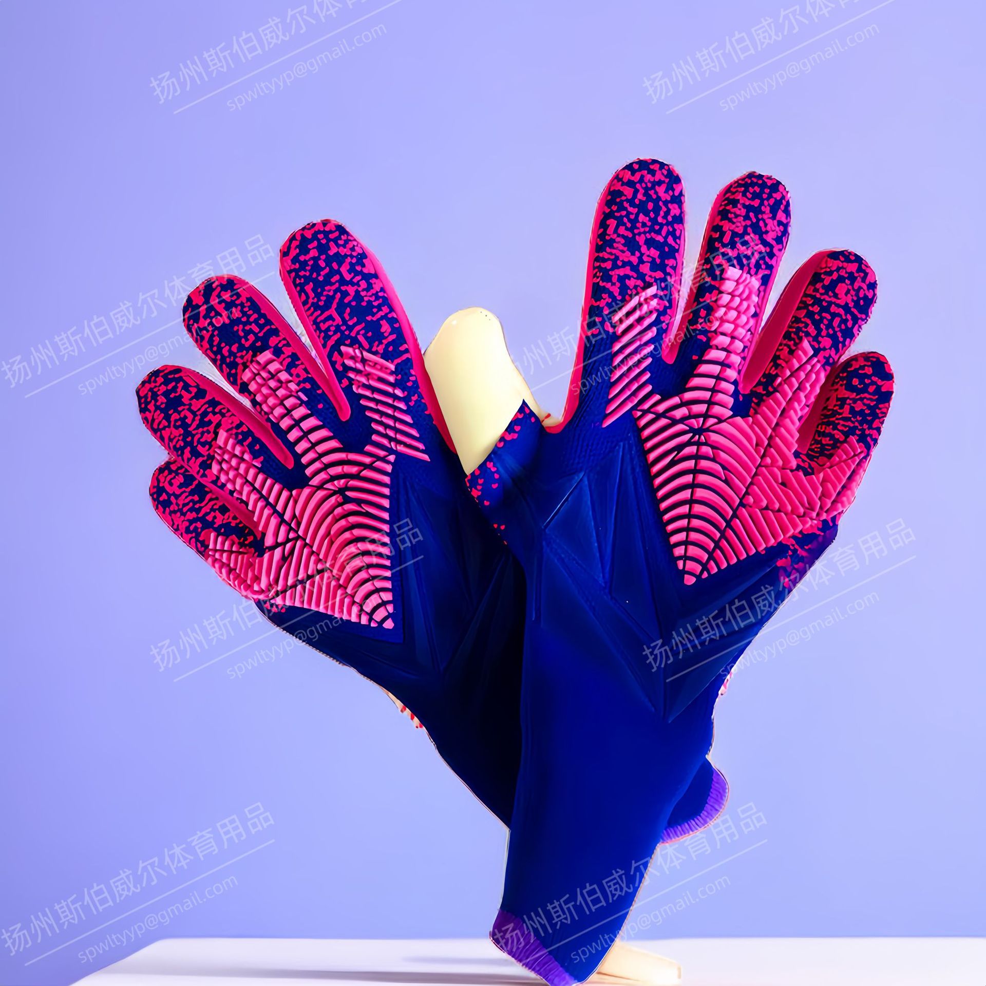 Falcon guantes de portero engrosada látex antideslizante resistente al desgaste transpirable flexible y cómodo fábrica al por mayor