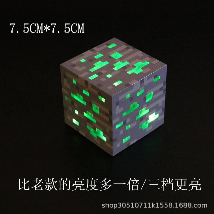 Перезаряжаемая фонарик Pixel — 4‑цветной светодиодный минер лампа, USB‑перезарядка, 28×5×5 см