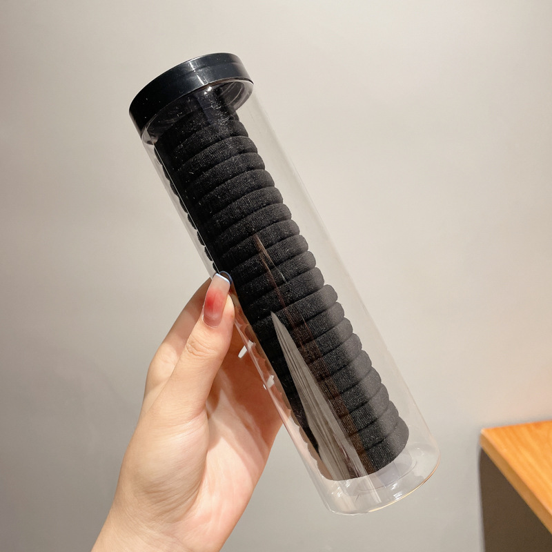 2025 nuevo estilo simple y versátil banda para el cabello sin costuras diadema duradera y de alta elasticidad que no daña el cabello coleta gruesa cuerda para el cabello sombreros