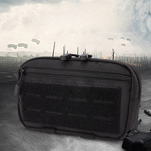 New outdoor waist bag, sports tactical waist bag with MOLLE attachment function, military enthusiast waist hang laser medical bag
