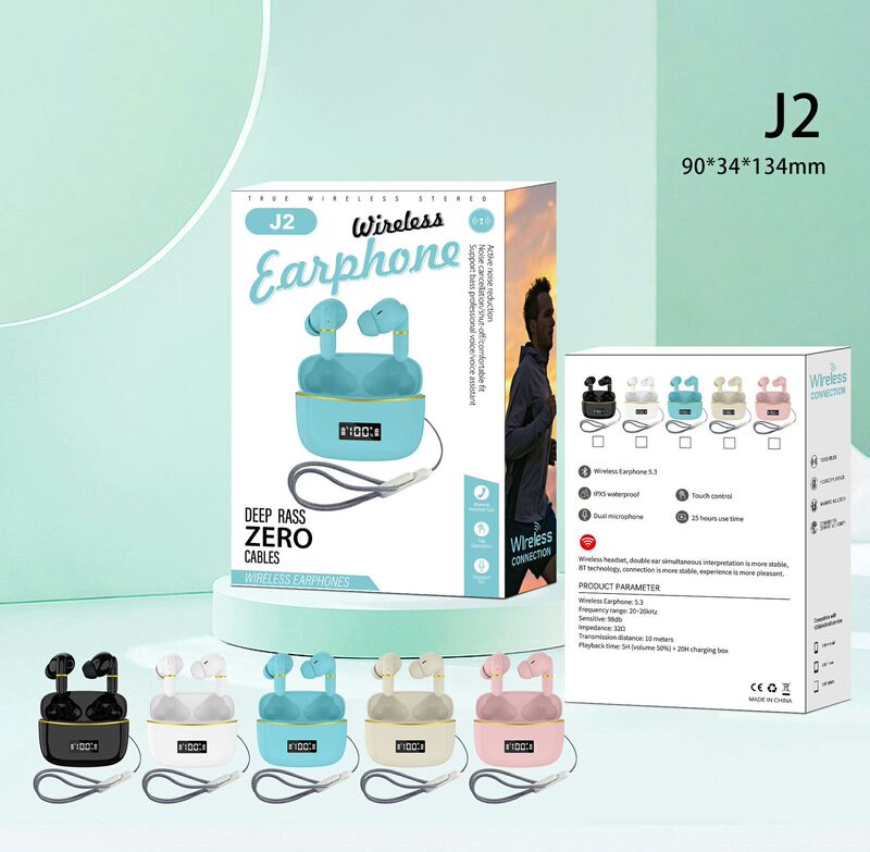 J8ブルートゥースイヤホンJシリーズワイヤレスイヤホンJ5ハイビジョン音质デジタルディスプレイJ23クリアルームJ38カップルJ15|undefined