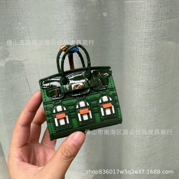 Green hand palm pattern