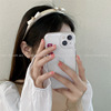 Sponge cloth with bow, cute headband, advanced hair accessory, new collection