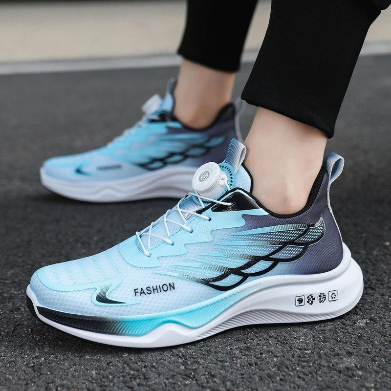 Sports shoes, shock-absorbing breathable basketball footwear for leisure, for running, for teenagers, for secondary school