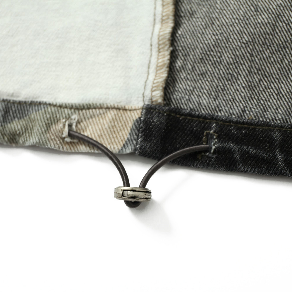 Giacca con cappuccio patchwork mimetica vintage da uomo e da donna, stile punk, vestibilità ampia, effetto consumato, per abbigliamento casual da strada, taglie dalla M alla 2XL_voghion.com