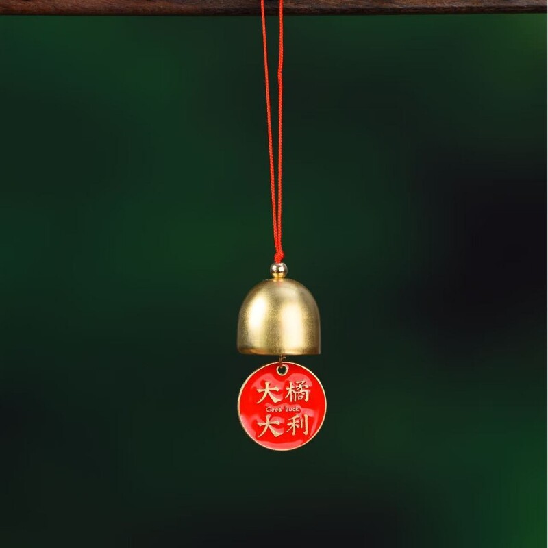 風鈴の柿の如意のペンダントは祝日の雰囲気を混ぜて中秋の柿を飾ります。|undefined