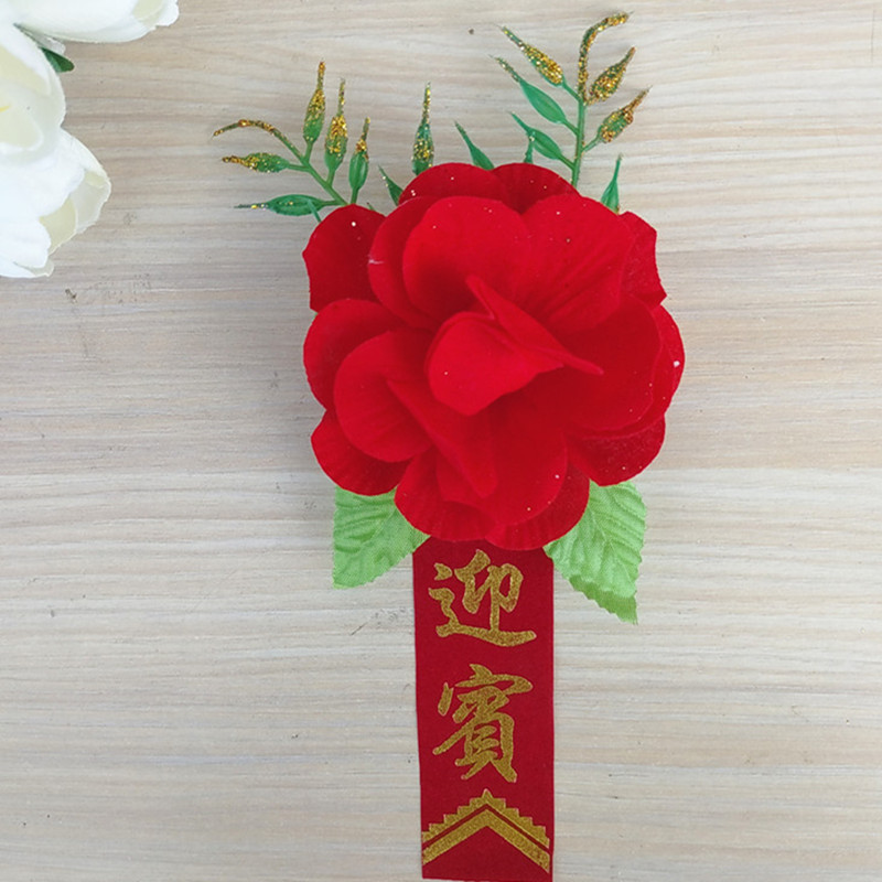 Ramillete de boda, celebración de boda, suministros para novios, padre, madre, padrinos de boda, damas de honor, familia, conjunto completo de flores únicas hechas a mano