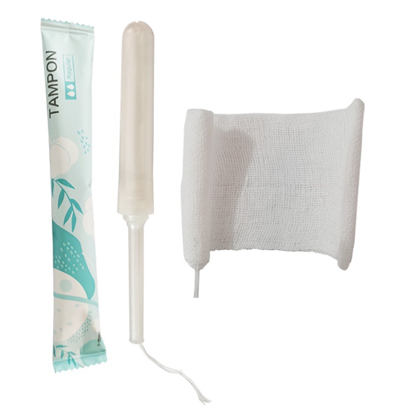 Private 5ml gauze tampon gynecological vaginal liquid applicator catheter tampon booster spot factory