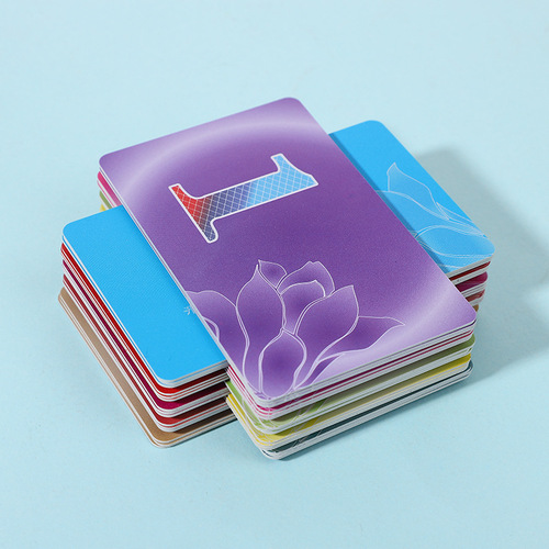 Matte PVC mahjong chip card chess and card room card chip coin chip wear-resistant waterproof mahjong hall special thickening